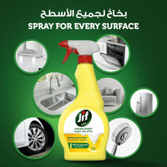 Jif Multipurpose Foam Lemon Cream Spray 500ml | 282973