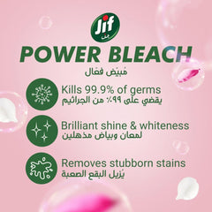 Jif Power Bleach Bathroom Cleaner Floral Breeze 750ml | 289627