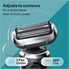 Braun Electric Shaver Wet and Dry Black | 290667
