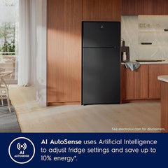 Electrolux Top Freezer Refrigerator 503L Matte Black | 285704