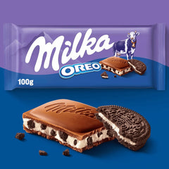 Milka Oreo Chocolate Tablet 90g Alpine Milk Chocolate | 290889