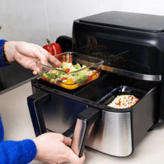 Pyrex Air Fryer Compatible Glass Rectangular Dish 23cm 1.2L | 287152