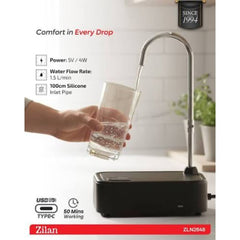 Zilan Electric Water Pump Black USB Rechargeable | ZLN2648