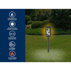 Beper Solar Garden Light Flame Effect 12 LED | P207ILO101
