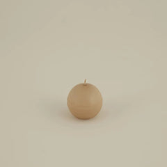 Karaca Home Ball Candle Ecru 6cm Paraffin | K8680214388495