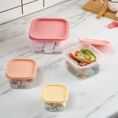 Karaca Dora Mini 4-Piece Food Storage Container Set 160-880ml | 153.09.01.9610