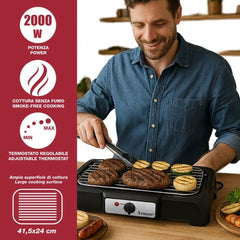 Beper Urban Grill Electric Barbecue 2000W | P101BBQ001