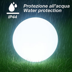 Beper Sfera XL Solar Lamp 40cm Spherical Garden Light | P207ILO226