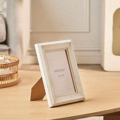 Karaca Bramble Photo Frame 10x15 cm Cream Polystyrene | 8683650383185