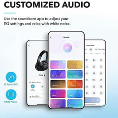 Soundcore Q20i | Hybrid Active Noise Cancelling Headphones Soundcore Wireless Headphones Hybrid ANC Black | Q20i