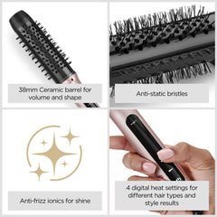 Babyliss Volume Boost Hot Brush HSB200E 28mm Ceramic Barrel | 3030050197365