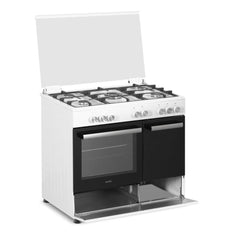 Simfer Cooker Gas Cooker White 90cm | MFB1-9502SGWBB
