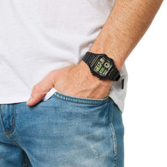 Casio Digital Men Watch Black Case, Black Dial , Black Resin Band | AE-1200WH-1BVDF