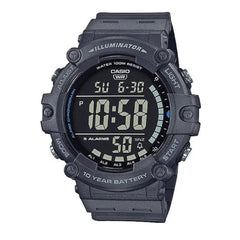 Casio Digital Men Watch Gunmetal Gray Case, Gunmetal Gray Dial , Gunmetal Gray Resin Band | AE-1500WH-8BVDF