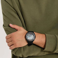 Casio Analog Watch Black Silver | AE-3000W-1AVDF