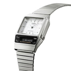 casio-3h-unisex-watch- Analog-Digital Watch White | AQ-800E-7ADF