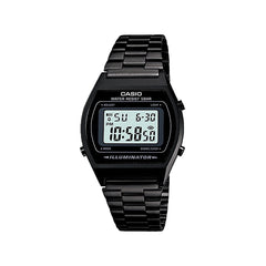Casio Digital Watch Black Stainless Steel | B640WB-1ADF