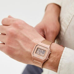 Casio Digital Watch Rose Gold Stainless Steel | B650WC-5ADF