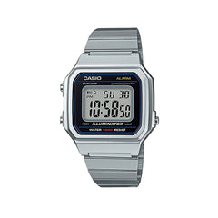 Casio Digital Watch Silver Stainless Steel | B650WD-1ADF