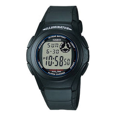 Casio Digital Watch Black LED Backlight | F-200W-1ADF