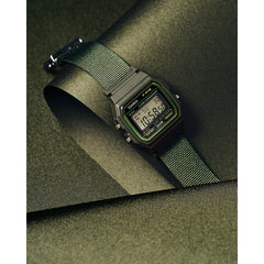 Casio Men's Digital Watch Cloth Band Black | F-91WF-3ADF