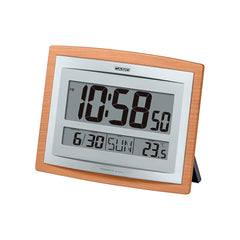 Casio Desktop Clock Brown 206x246x37mm | ID-15SA-5DF
