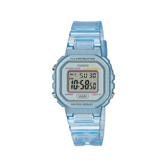Casio Digital Watch Blue Resin Lightweight | LA-20WHS-2ADF
