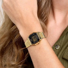 Casio Digital Women's Watch Gold | LA680WGA-1DF