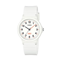 Casio casio-unisex-3h-watch- Analog Watch White Resin | LQ-24B-7BDF
