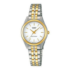 Casio casio-women-3h-watch- Women Analog Watch Gold Tone | LTP-1129G-7ARDF