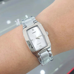 Casio casio-women-3h-watch- Women's Watch Silver Stainless Steel | LTP-1165A-7C2DF