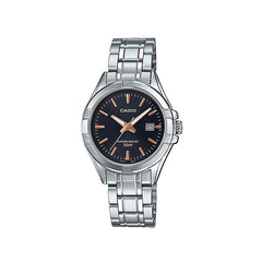 Casio casio-women-3h-watch- Women’s Watch Silver Black Dial | LTP-1308D-1A2VDF