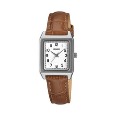 Casio casio-women-3h-watch- Women Watch Genuine Leather Band | LTP-B150LA-8BDF