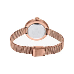 Casio Analog Watch Rose Gold 31.5mm | LTP-E154MPG-4ADF