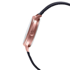 CASIO Analog Watch Black Rose Gold | LTP-E157MRB-1BDF