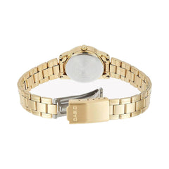 Casio casio-women-3h-watch- women watch gold stainless steel 31mm | LTP-V001G-9BUDF