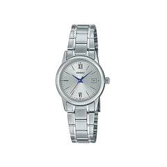 Casio casio-women-3h-watch- Women's Watch Silver Stainless Steel | LTP-V002D-7B3UDF