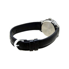 Casio casio-women-3h-watch- Women's Watch Black Leather | LTP-V004L-1BUDF