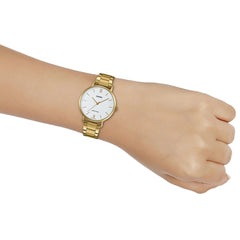 casio-women-3h-watch- Women's Watch Gold Stainless Steel | LTP-VT01G-7BUDF