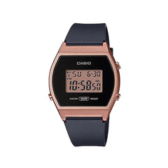Casio Digital Women Watch Rose Gold Gray | LW-204-1ADF