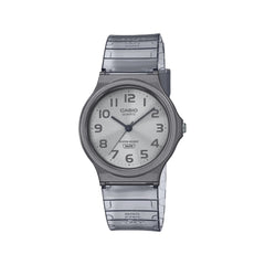 Casio casio-unisex-3h-watch- Analog Watch Gray Resin | MQ-24S-8BDF