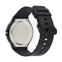 Casio casio-unisex-3h-watch- Analog Watch Black Resin 39mm | MQ-71-1BDF