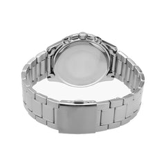 Casio Analog Watch Silver Green Dial | MTP-1375D-3AVDF
