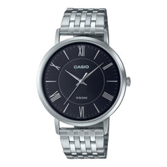 Casio Analog Mens Watch Stainless Steel | MTP-B110D-1AVDF