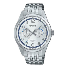 Casio Analog Watch Silver | MTP-E340D-7AVDF