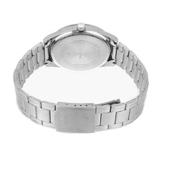 Casio Men 3H Watch Silver Stainless Steel | MTP-V004D-7B2UDF