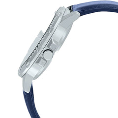 Casio casio-men-3h-watch- Men's Watch Silver Blue Dial 45mm | MTP-VD01L-2BVUDF