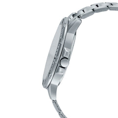 Casio Men 3H Analog Watch Silver | MTP-VD300D-7EUDF