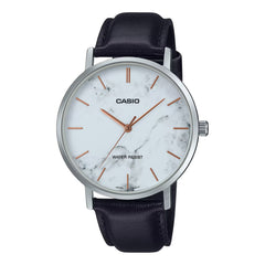 Casio Men 3H Analog Watch Marble Dial | MTP-VT01LM-7AUDF