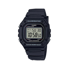 Casio Digital Watch Resin 43mm Case | W-218H-1AVDF